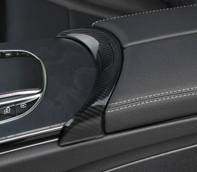 Ornament cotieră carbon Mercedes-Benz C Class W205 sau GLC 253 foto