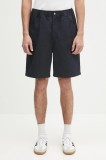 Norse Projects pantaloni scurți Ragnar Fine Broken Twill Shorts culoarea bleumarin, N35.0620.7004