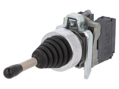 Joystick Comutator 22mm 3 NO x2 Negru foto