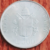 822 Vatican 500 Lire 1981 Ioannes Paulus II (Dives Misericordiae) km 160 argint, Europa