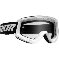 Ochelari cross/atv Thor Combat Racer, alb/negru