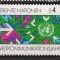 TIMBRE 143j, ONU, VIENA, 1983, ANUL INTERNATIONAL AL COMUNICATIILOR.