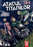 Atacul Titanilor Omnibus 3 (Vol. 5+6) - Paperback brosat - Hajime Isayama - Nemira