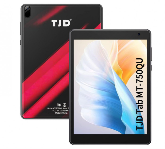 Tableta TJD Android 12 de 10.1 inchi (25.6 cm), 2GB RAM + 32GB ROM - SECOND