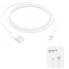 Cablu Date USB-A la Lightning Apple A1480 (MXLY2ZM/A) 1m, Alb (Blister)