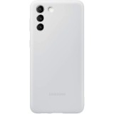 Galaxy S21 Plus; Silicone Cover; Light Gray