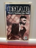 Caseta audio originala OMAR - THERE&#039;S NOTHING (1991/MOTOWN/UK) - ca noua, Pop, MCA rec