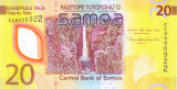 Bancnota Samoa 20 Tala (2023) - PNew UNC ( polimer; numar mic )
