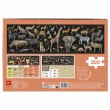 Puzzle APLI animale din Savana, 200 piese