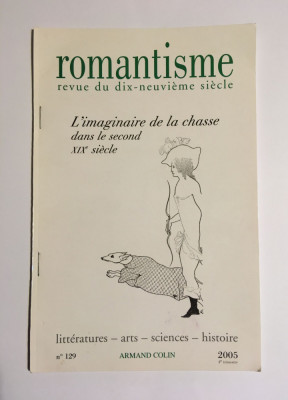 Jean de Palacio - Extras articol din rev. ROMANTISME (Paris - 2005, cu autograf) foto
