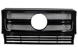 Grila Centrala compatibil cu Mercedes W463 G-Class (1990-2017) G65 G63 Design Negru Lucios Edition FGMBW463AMGBB