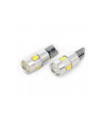 LED de Pozitie Canbus T10 12V 3W 180lm 6000K set 2buc CAN120 Carguard foto