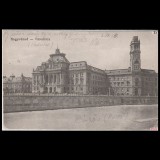 Carte poștală veche Oradea &ndash; V&aacute;rosh&aacute;za (Primaria Oradea) &ndash; 1916