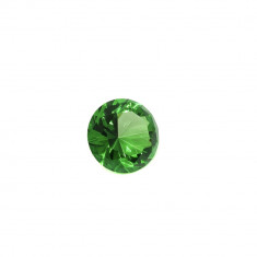 Cristal decorativ din sticla k9 diamant mic - 3cm verde