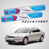 Cumpara ieftin Ștergătoare Ford Mondeo Mk3 Sedan 2000-2007 | Set Față Flat Premium &ndash; TeamCar&reg;
