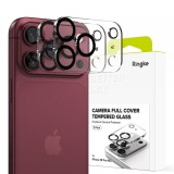 Folie de protectie Camera Spate Ringke pentru Apple iPhone 18 Pro, Sticla Securizata, Set 2 bucati, Transparenta