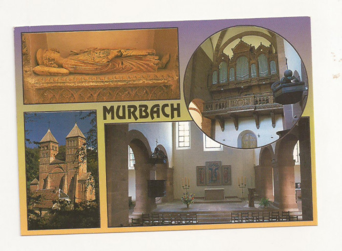 FR2 -Carte Postala - FRANTA - Murbach (Haut-Rhin ) circulata