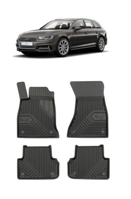 Set Covorase Auto din cauciuc Tavita Premium 3D Audi A4 B9 (2016-2022) foto