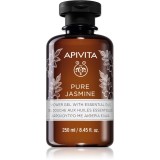 Apivita Pure Jasmine Shower Gel gel de dus hidratant cu uleiuri esentiale 250 ml