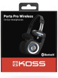 Koss Headphone Portapro Wireless 2.0 On-ear Black Android Devices|Apple Devices|PC