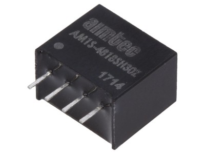 Convertor DC/DC 1W, 18V DC, SIP4 foto