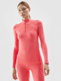 Lenjerie termoactivă fără cusături (tricou) pentru femei - coral, 4F Sportswear