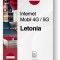 eSIM Internet Letonia, valabil 7 zile, trafic Nelimitat