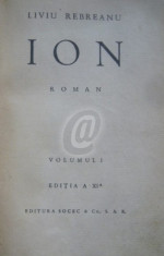 Ion, vol. I, II (Editia a XI-a) foto