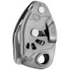 Dispozitiv Asigurare Alpinism PETZL Neox Gri, Blocare Asistata, Coarda 8.5-11mm, Catarare Cap Coarda/Moulinette, UIAA