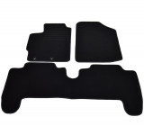 Covorase mocheta Toyota YARIS 3/5USI 1/2006-10/2011 Negru, set de 3 bucati