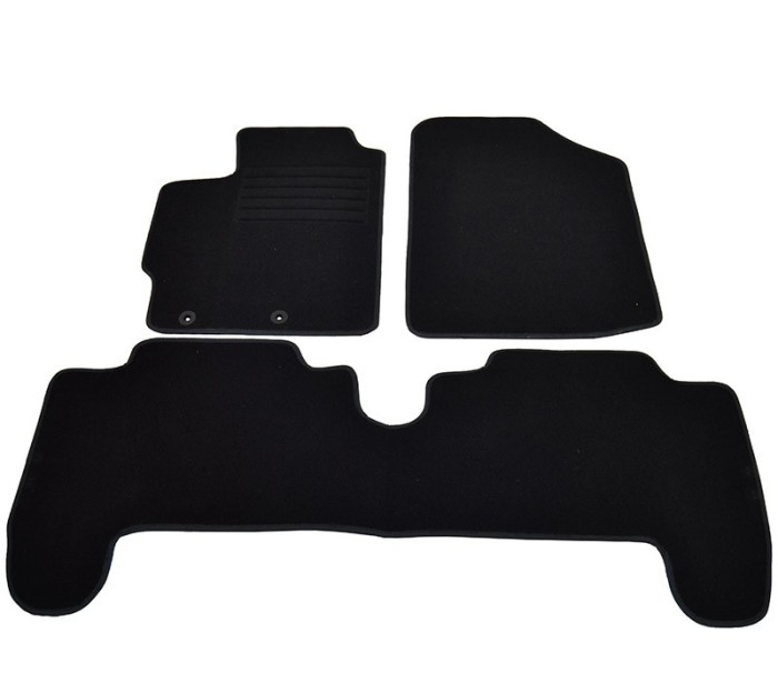 Covorase mocheta Toyota YARIS 3/5USI 1/2006-10/2011 Negru, set de 3 bucati AutoDrive ProParts