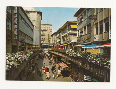 SG1 - Carte Postala - Germania -Stuttgart, Schulstrasse, Circulata 1989 foto