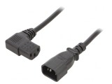 Cablu Alimentare 3m C13-C14 10A Negru