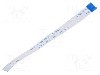 Banda FFC, 14 pini, lungime 101mm, seria FFC5-TIN, GCT - 05-14-D-0101-A-4-06-4-T