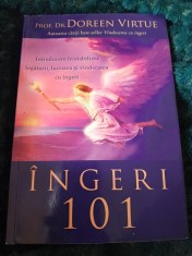RARA Doreen Virtue - Ingeri 101, CALITATE DE EXCEPTIE ilustratii color 2008