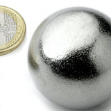 Magnet neodim sfera &Oslash;40 mm, putere 23 kg, N40