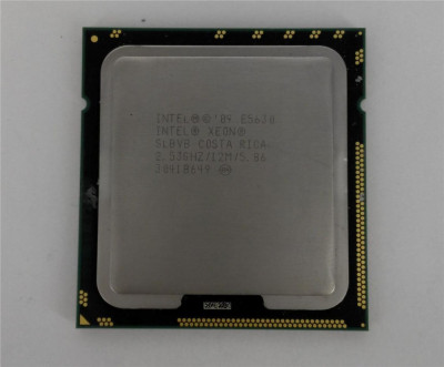 Procesor server Intel Xeon Quad Core E5630 2.53Ghz SLBVB LGA 1366 foto