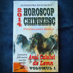 HOROSCOP CHINEZESC - ALEXANDRA BEAUMONT, ANUL CALULUI DE LEMN - 2013