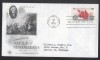 United States 1965 New Orleans battle FDC K.622