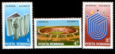 1981 - Universiada, serie neuzata foto