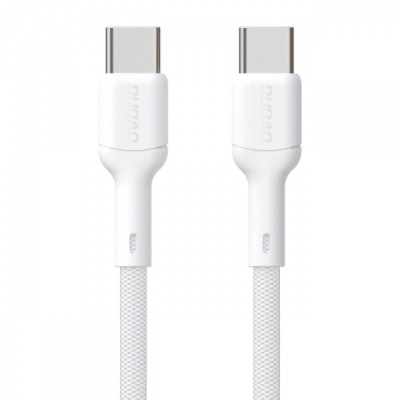 Cablu Date si Incarcare USB-C - USB-C Dudao L9C, 65W, 1m, Alb foto