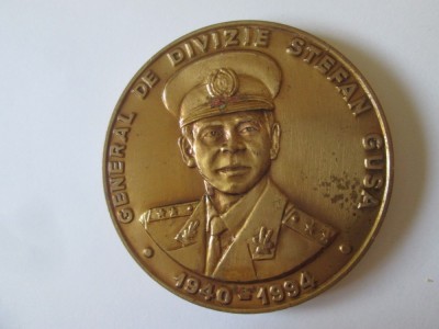 Medalia general de divizie Ștefan Gușă 1940-1994 foto