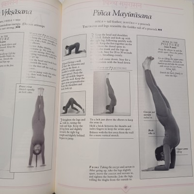 YOGA.CALEA IYENGAR.GHID ILUSTRAT( IN LB. ENGLEZA)- SILVA, MIRA&amp;amp;SHYAM MEHTA1997S2 foto