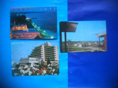 HOPCT LOT NR 821 COSTINESTI-CT-3 CARTI POSTALE-RSR-CIRCULATE foto