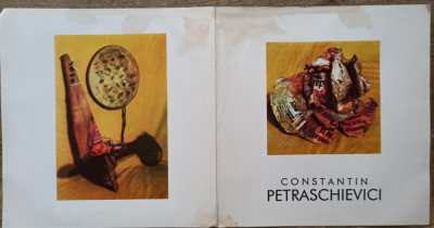 Pliant expozitie Constantin Petraschievici foto