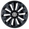 Set 4 capace roti Fox negru R15 pentru gama auto Fiat, Autohelix MSA