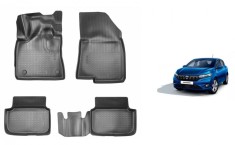 Covorase presuri cauciuc tip tavita Dacia Sandero 3 2021+ foto
