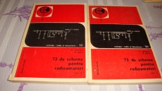 Sahleanu / Rosici - 73 de scheme pentru radioamatori - 2 volume - 1975