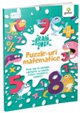 Cumpara ieftin Puzzle-uri matematice. Peste 100 de activitati captivante cu adunari, scaderi, inmultiri si impartiri/***