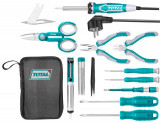 TOTAL - SET 13 PIESE PENTRU ELECTRONICA PowerTool TopQuality